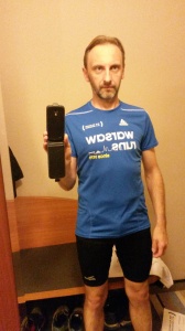 Pierwsze selfie w nowej koszulce