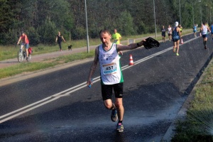 Półmaraton Solan - zbawienna kurtyna wodna