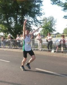 Półmaraton Solan - meta!