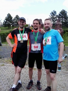 Parszywa 12 2013r. - pączuś na mecie