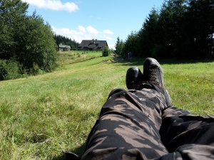 Wymarzona pozycja podczas wędrówki