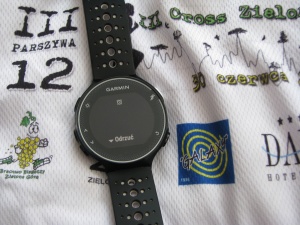 Garmin FR 230. Budzik.